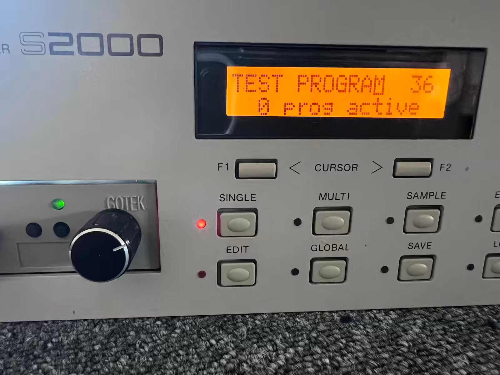 Akai S2000 □AKAI サンプラー S2000 LCDディスプレイ 基板