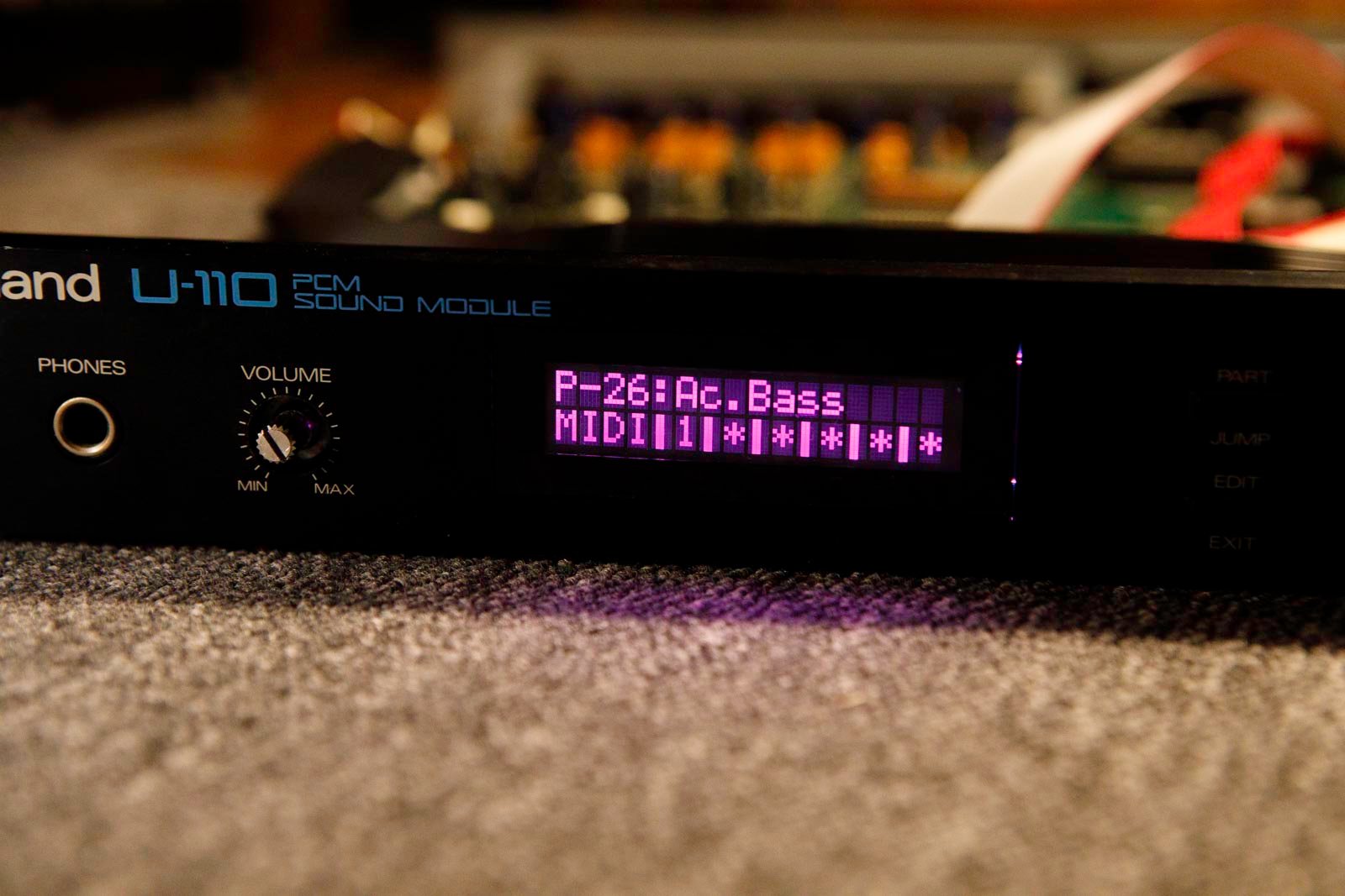 Roland U-110 display – Image 4