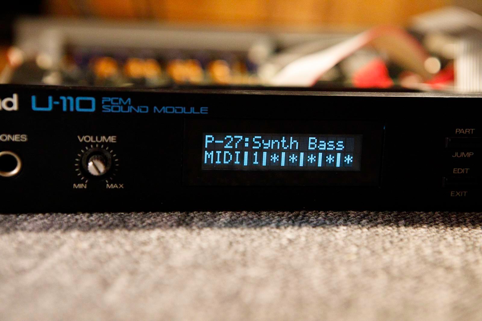 Roland U-110 display – Image 7