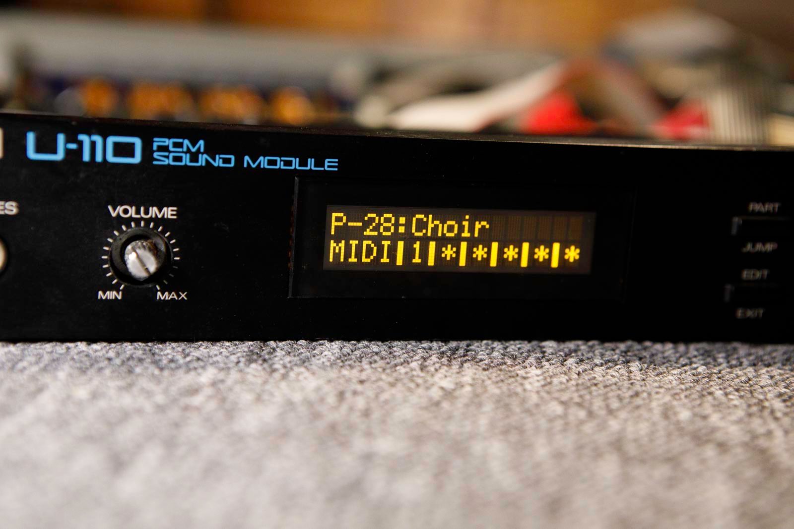 Roland U-110 display – Image 12