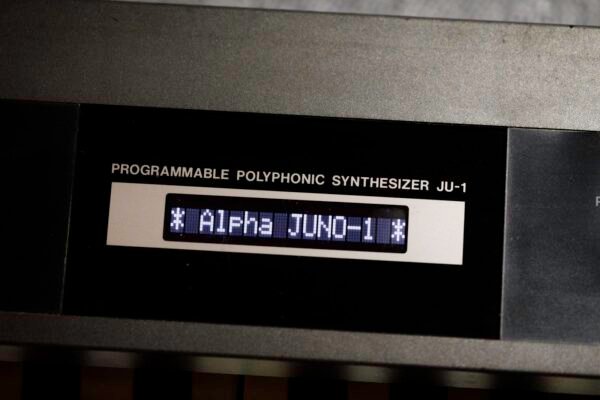 Roland Juno display black color