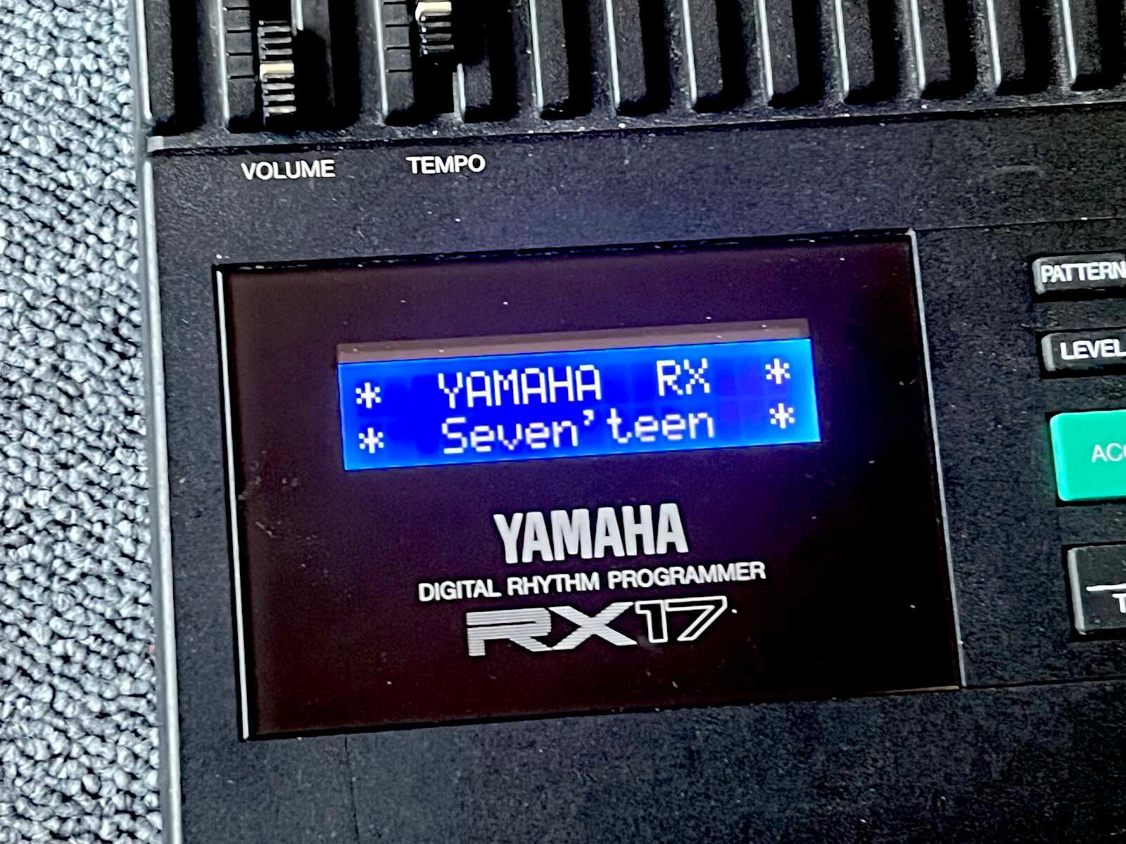 Yamaha RX-17 display - Image 9