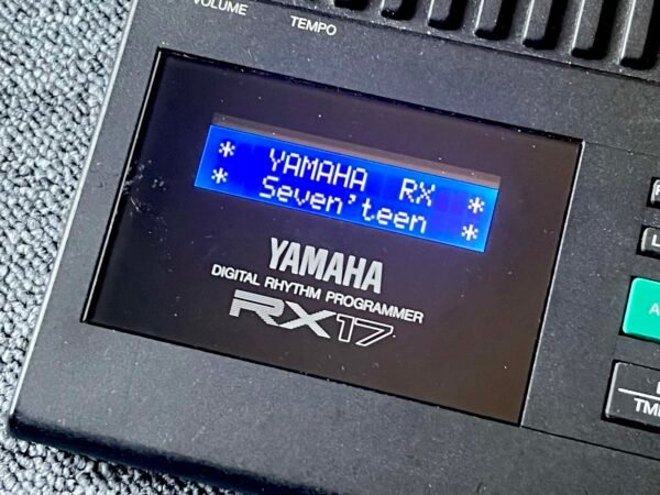 Yamaha RX-17 display